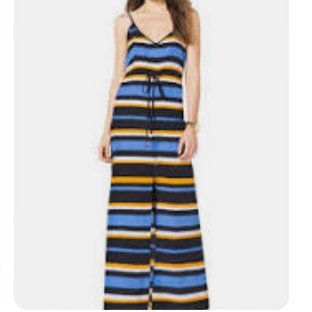 Michael Kors Striped Crepe
Maxi Dress